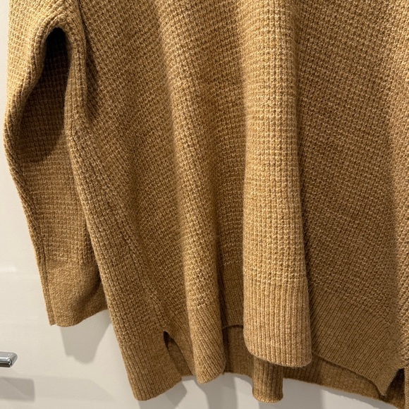 2XL Style & Co OVERSIZED Tan V-Neck Sweater Cozy Knit - Picture 7 of 7